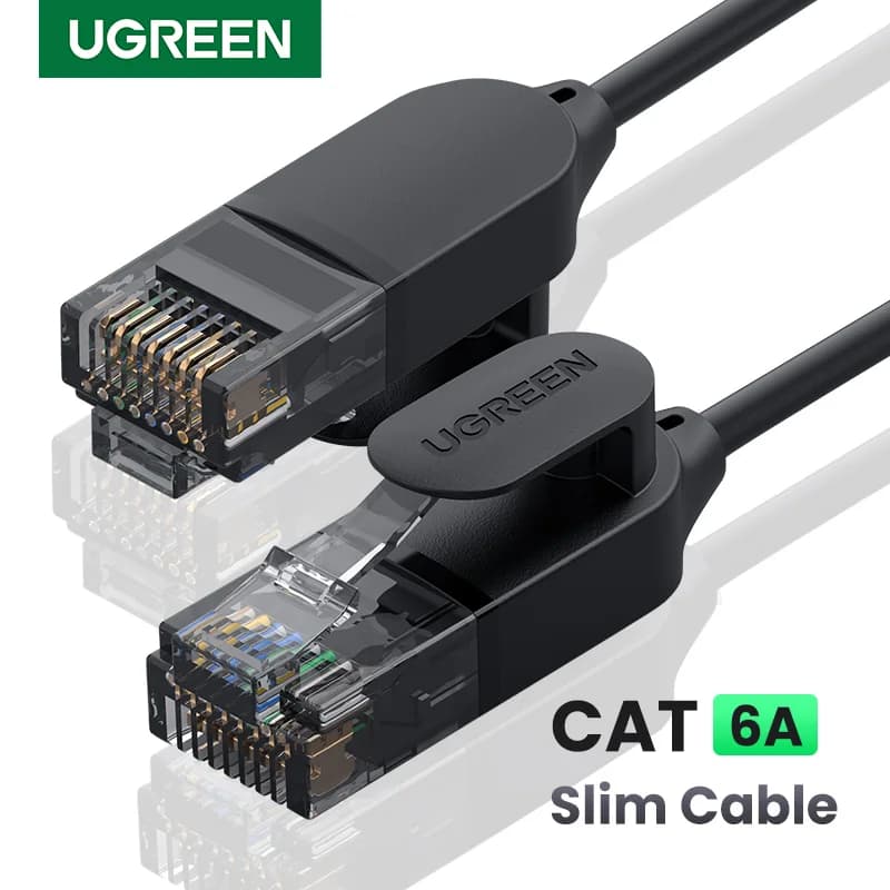 Kabel sieciowy Cat 6a, patchcord 10Gbps