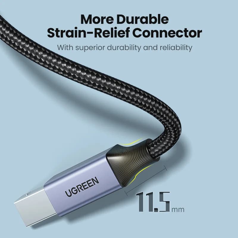 Kabel drukarkowy USB-C na USB Type-B 2.0