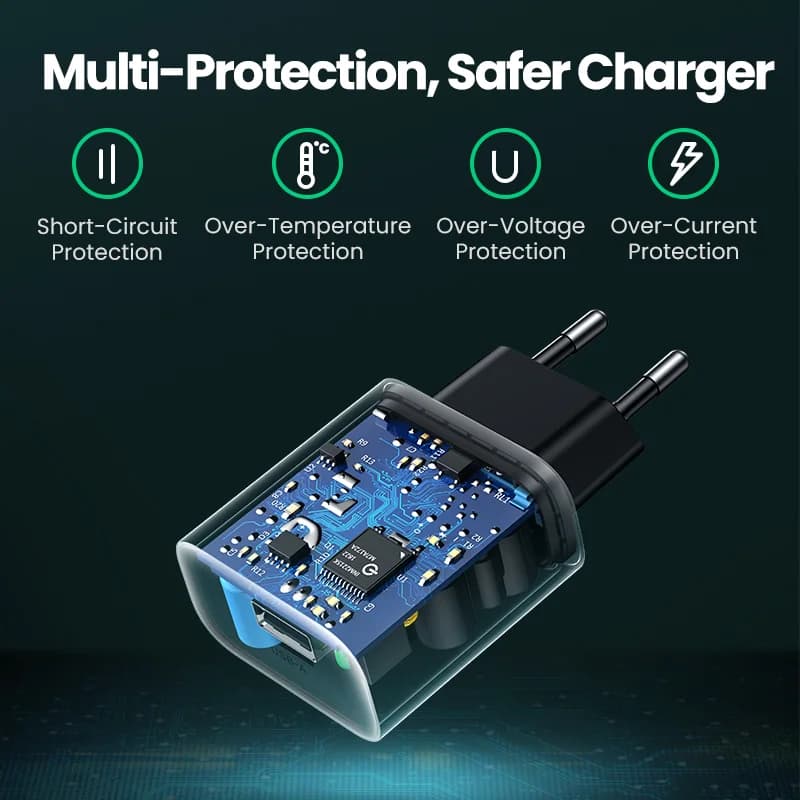 Ładowarka sieciowa USB 18W z Quick Charge 3.0