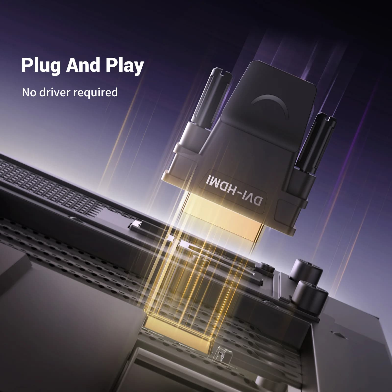 Adapter dwukierunkowy DVI-D na HDMI