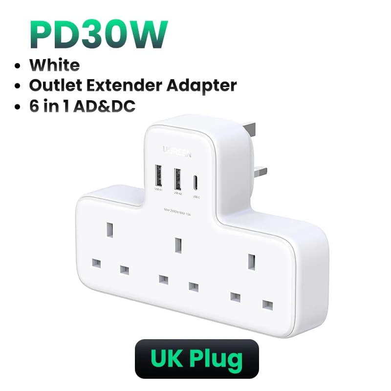 Listwa zasilająca biurkowa z wtyczką UK 30W