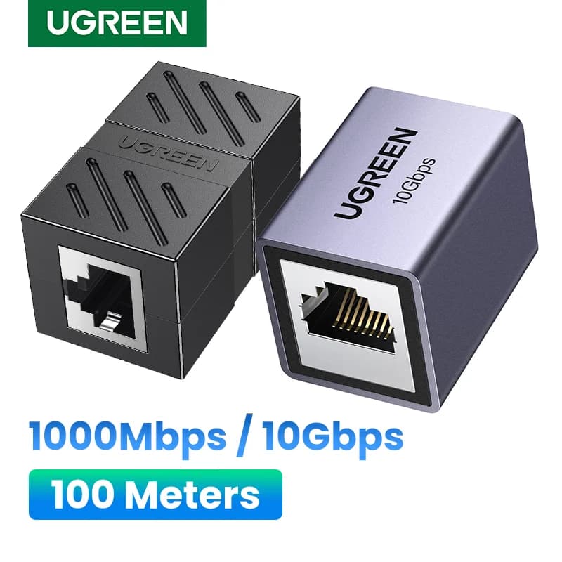 Złączka RJ45 Ethernet żeńska-do-żeńskie Adapter