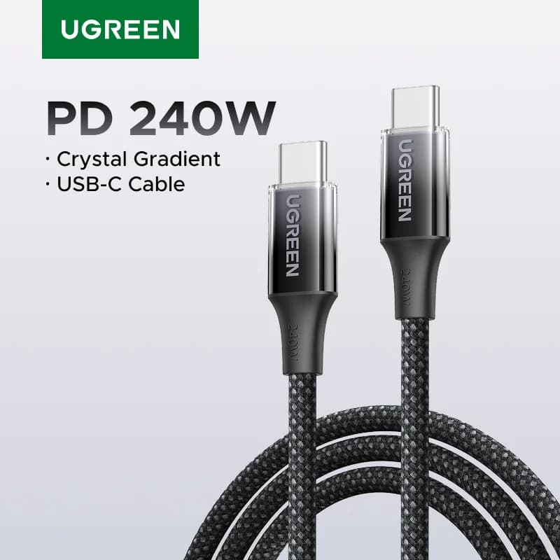 Splotowa kable ładowania szybkiego USB-C 240W