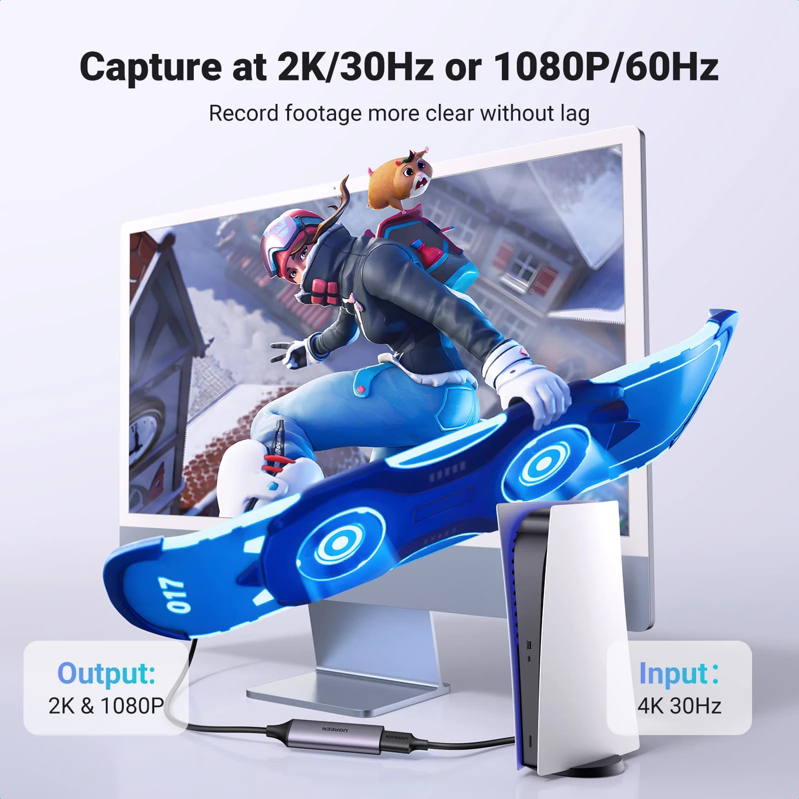 Karta przechwytująca wideo 1080P HDMI do USB-C