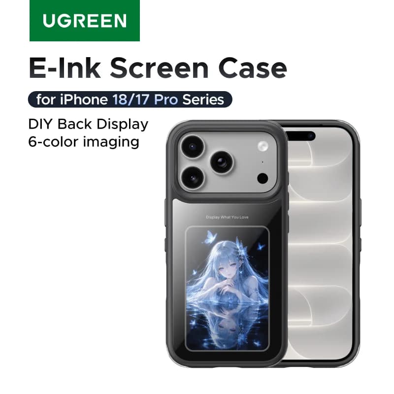 Etui magnetyczne z ekranem E-Ink do iPhone Pro Max