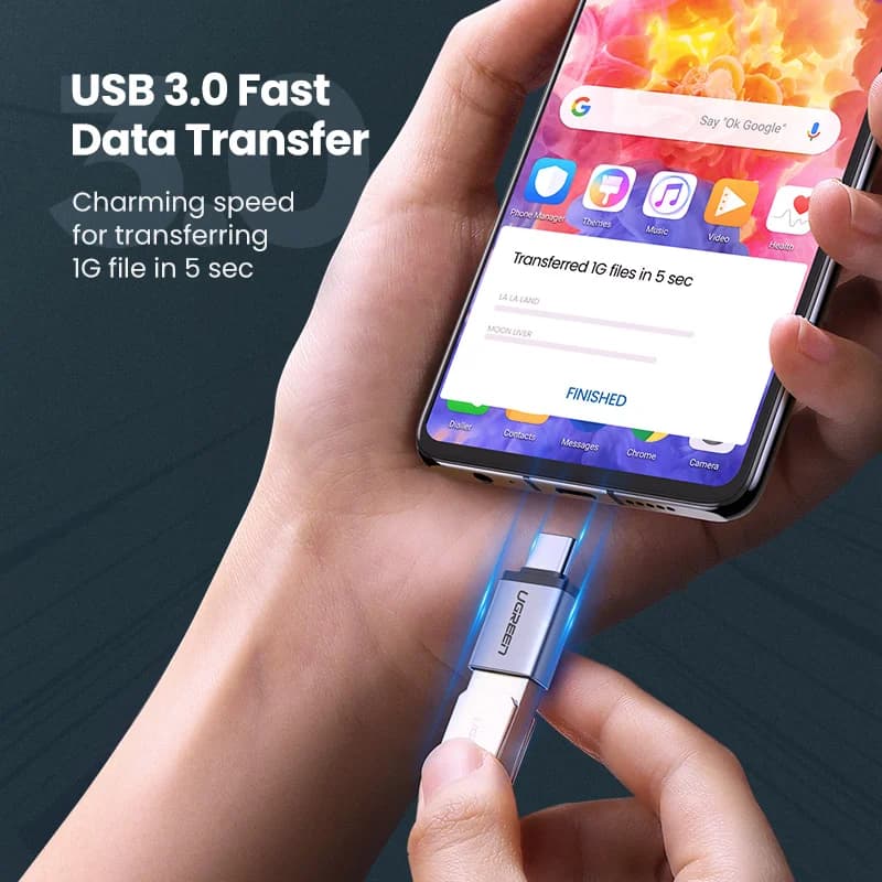 Adapter USB-C na USB 3.0, Thunderbolt 3 OTG
