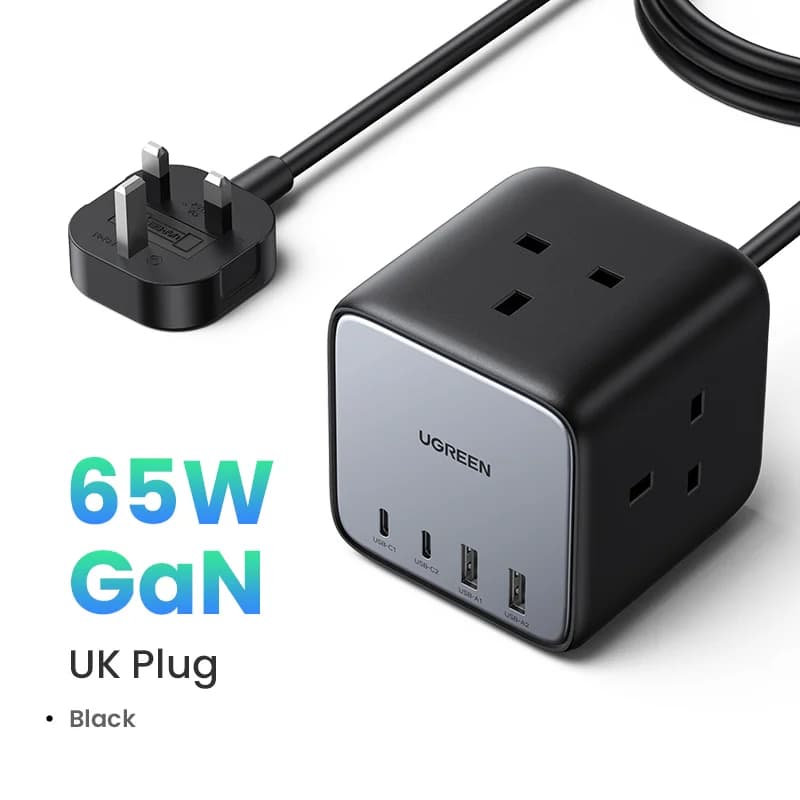 Stacja ładująca biurkowa GaN 65W z USB-C