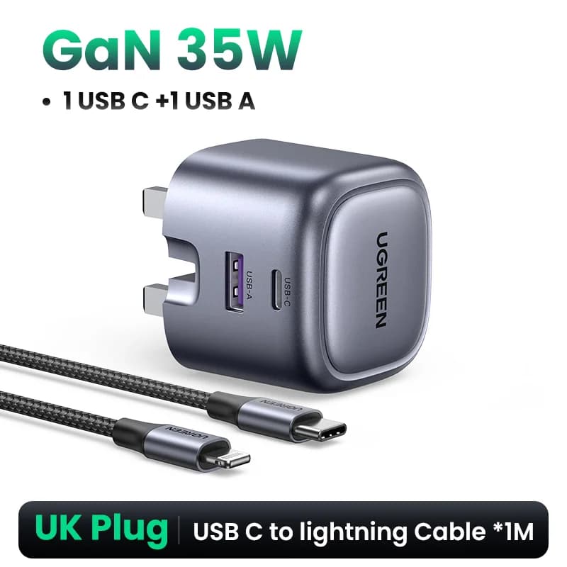 Szybka ładowarka GaN USB-C PD 35W