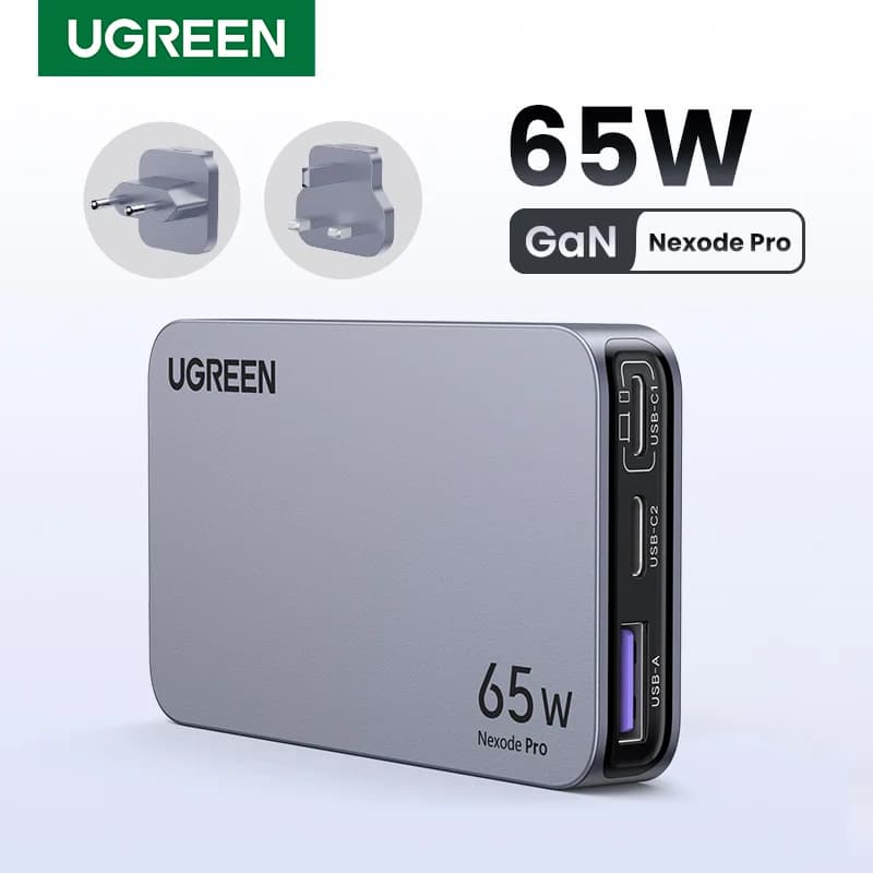 Ładowarka USB-C GaN 65W z Quick Charge 4.0