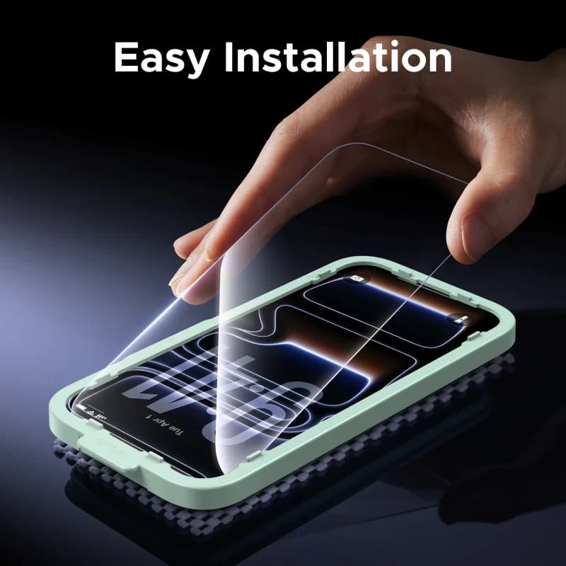 Hartowane szkło ochronne na ekran iPhone, zestaw 2 szt.