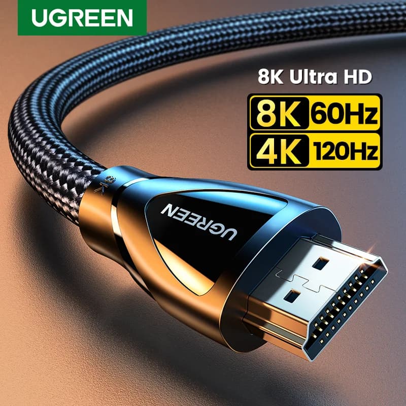 Kabel HDMI 2.1, obsługa 8K 60Hz i 4K 120Hz