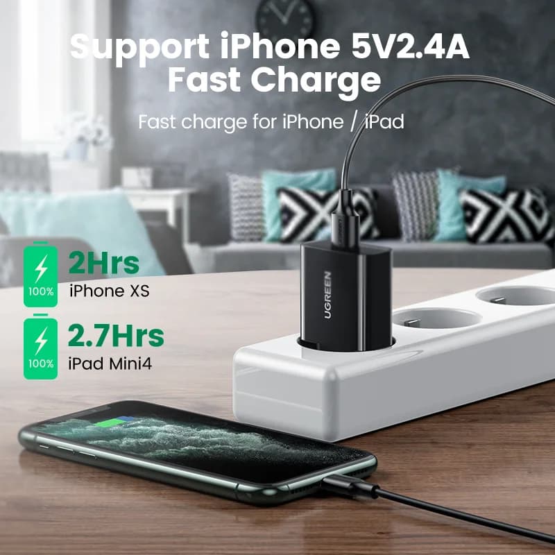 Ładowarka sieciowa USB 18W z Quick Charge 3.0