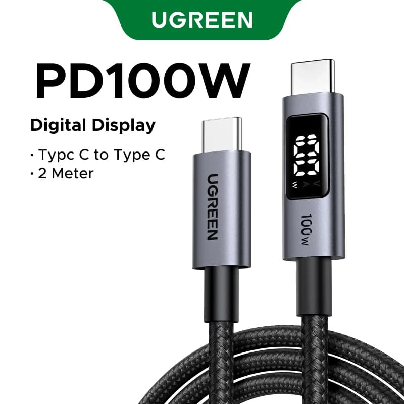 Kabel USB-C do USB-C, 100W PD, 0.5-3m