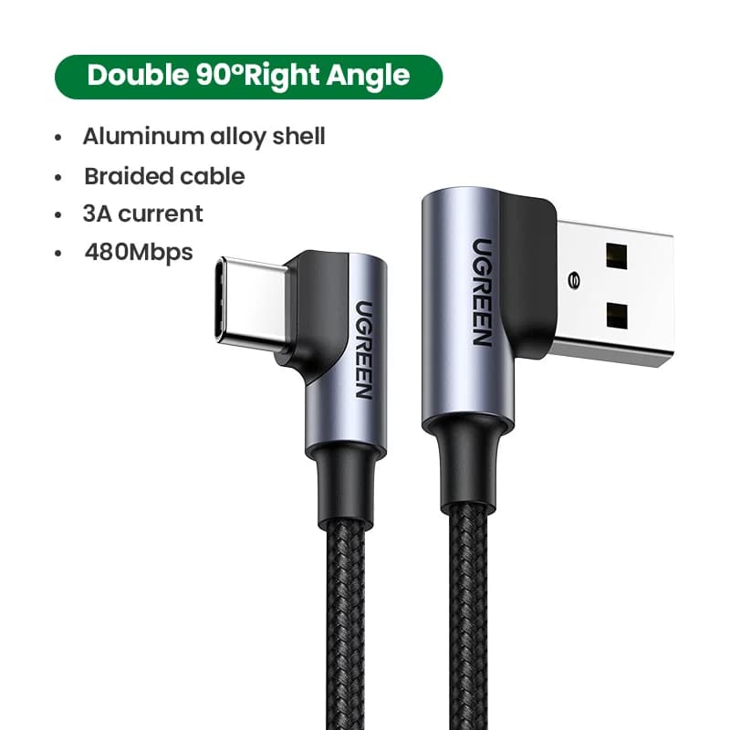 Kabel USB-C do USB-C, 3A, 0.25-3m