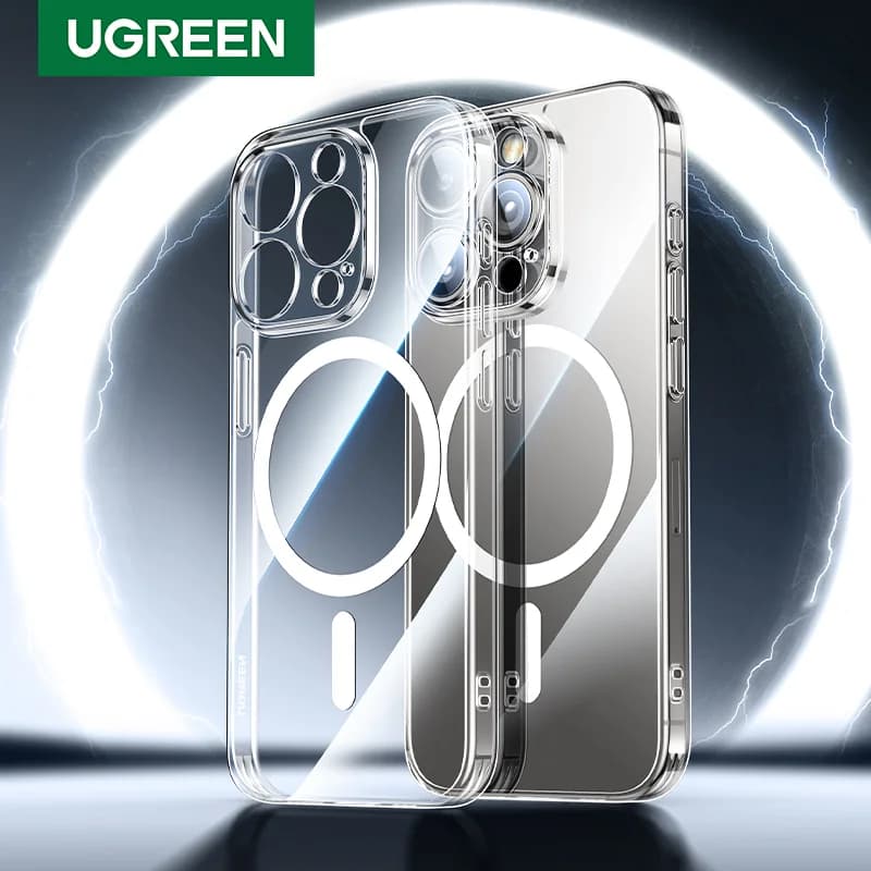 Magnetyczny etui TPU odporne na wstrząsy do iPhone'a