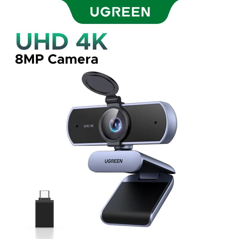Kamera internetowa USB 2K HD z podwójnym mikrofonem