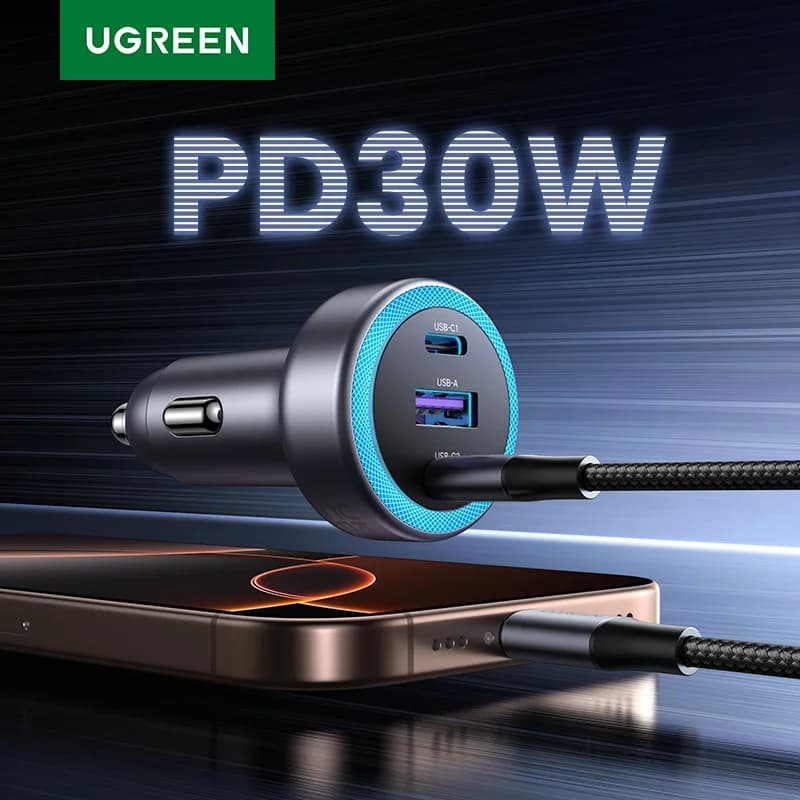 Ładowarka samochodowa USB-C 30W Fast Charger