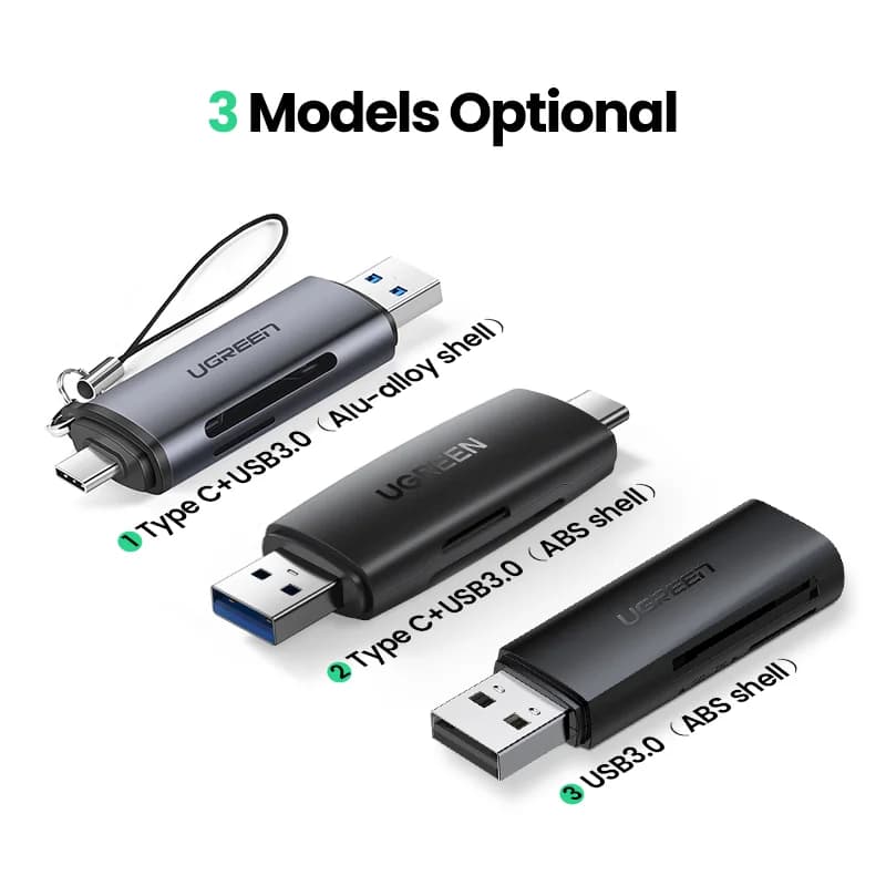 Czytnik kart SD/MicroSD USB 3.0 & USB-C