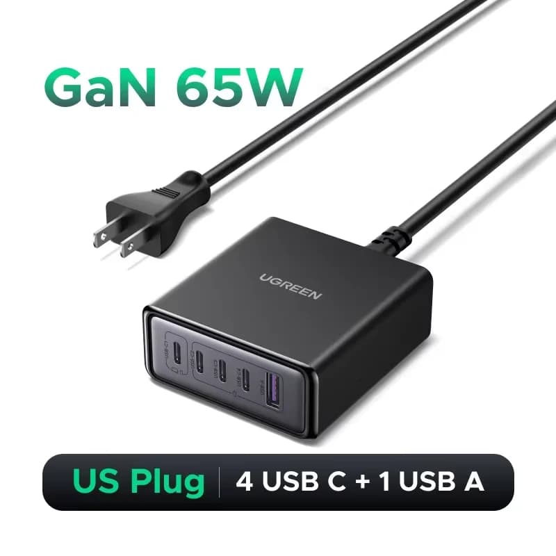 Ładowarka biurowa GaN 100W 6 w 1