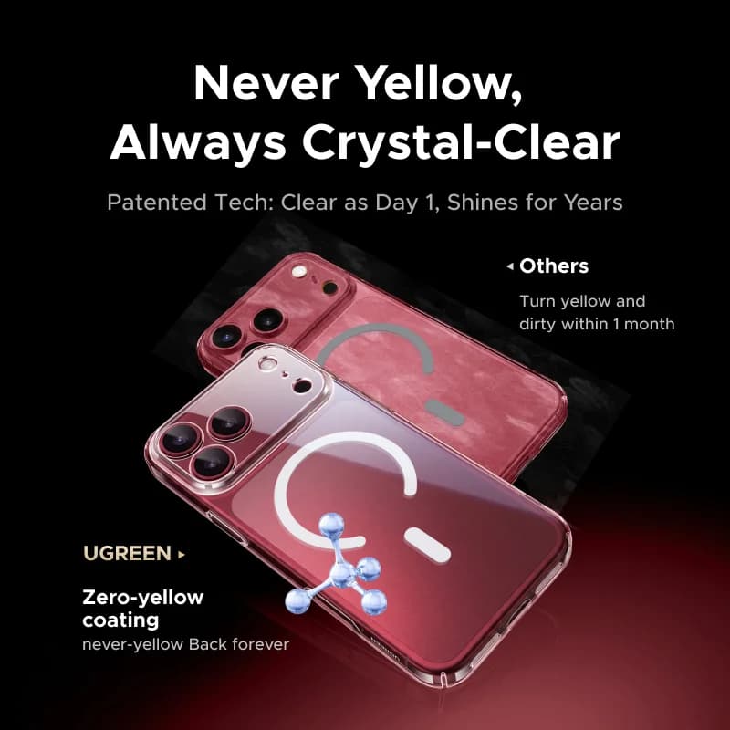 Przezroczysta obudowa PC z MagSafe do iPhone