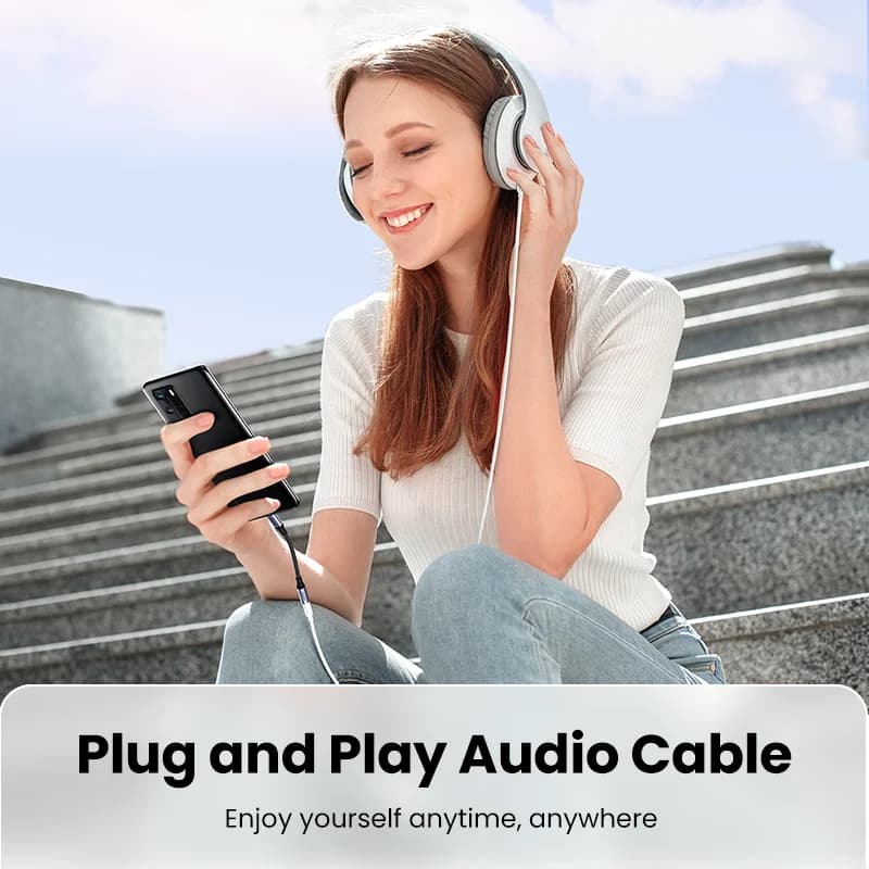 Adapter słuchawkowy USB-C na 3,5 mm z DAC