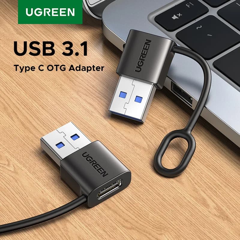 Adapter USB-A na USB-C OTG, USB 3.1, 18W