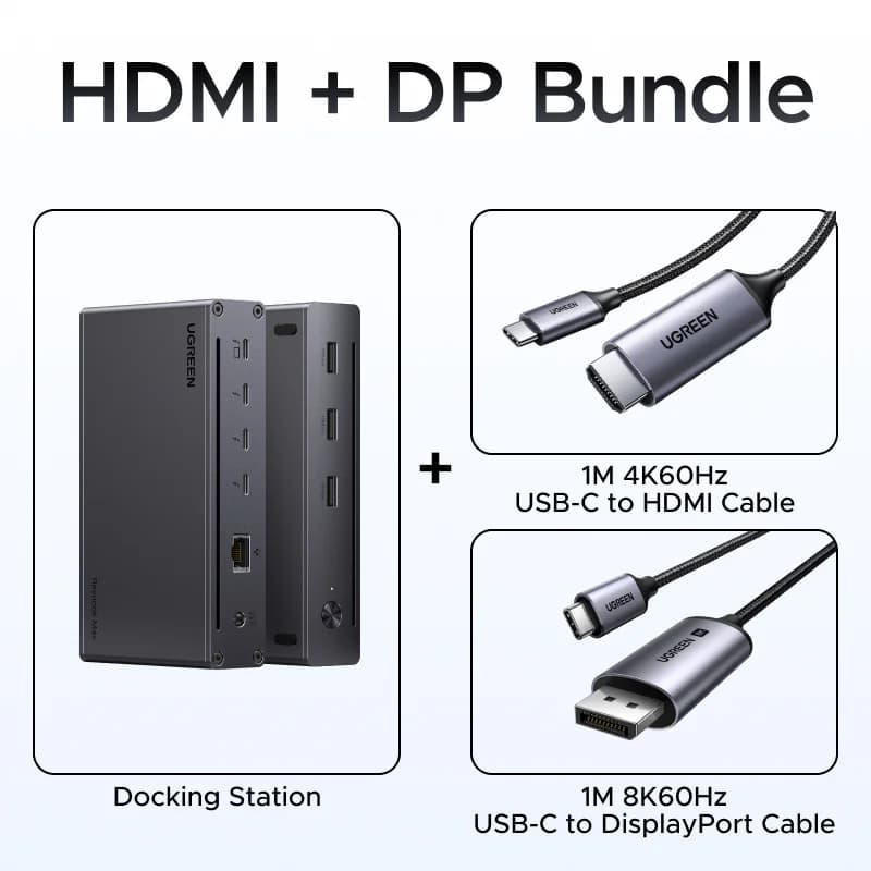 Stacja dokująca Thunderbolt 4 8w1 z wyjściem 8K