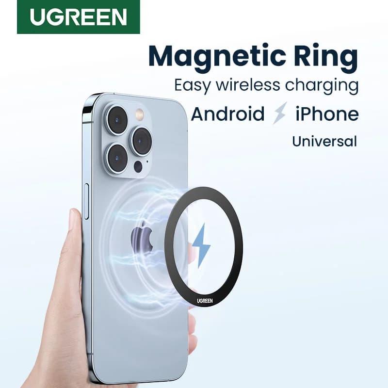 Magnetyczny adapter metalowy pierścień do ładowania bezprzewodowego MagSafe