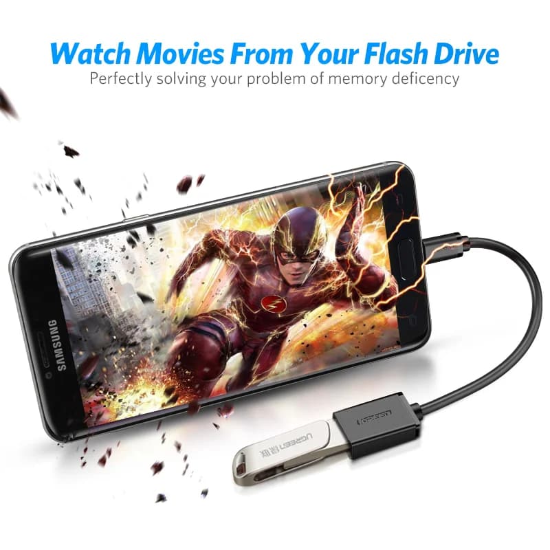 Kabel adapter OTG Micro USB