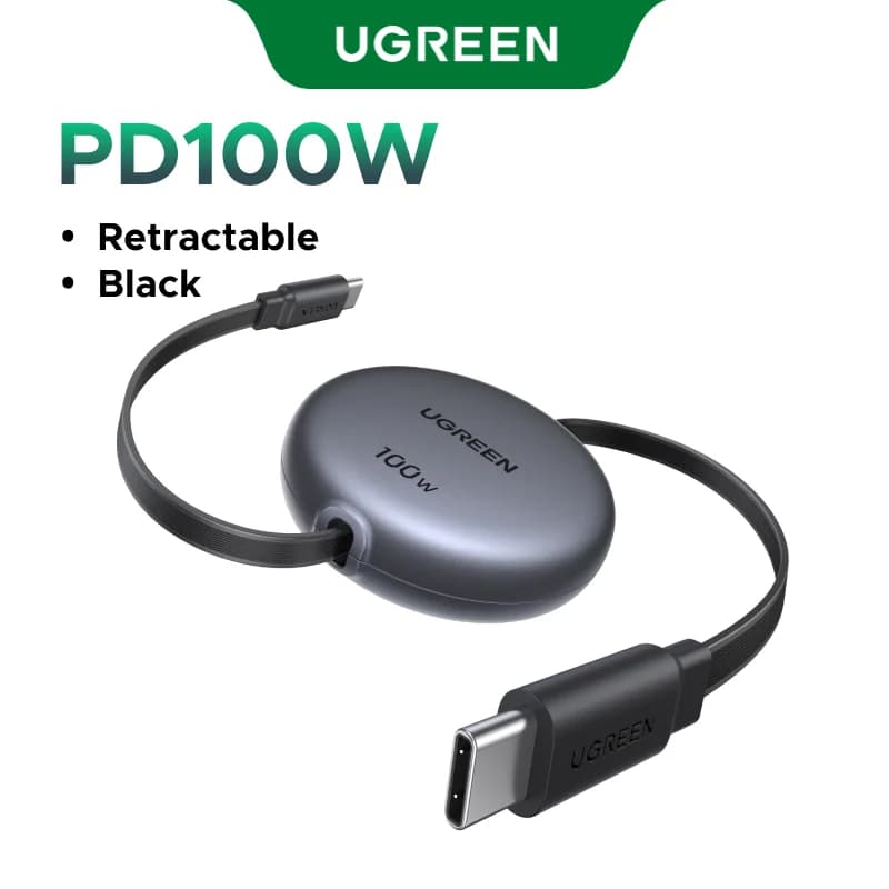 Wijany kabel USB-C do USB-C, szybkie ładowanie 100W