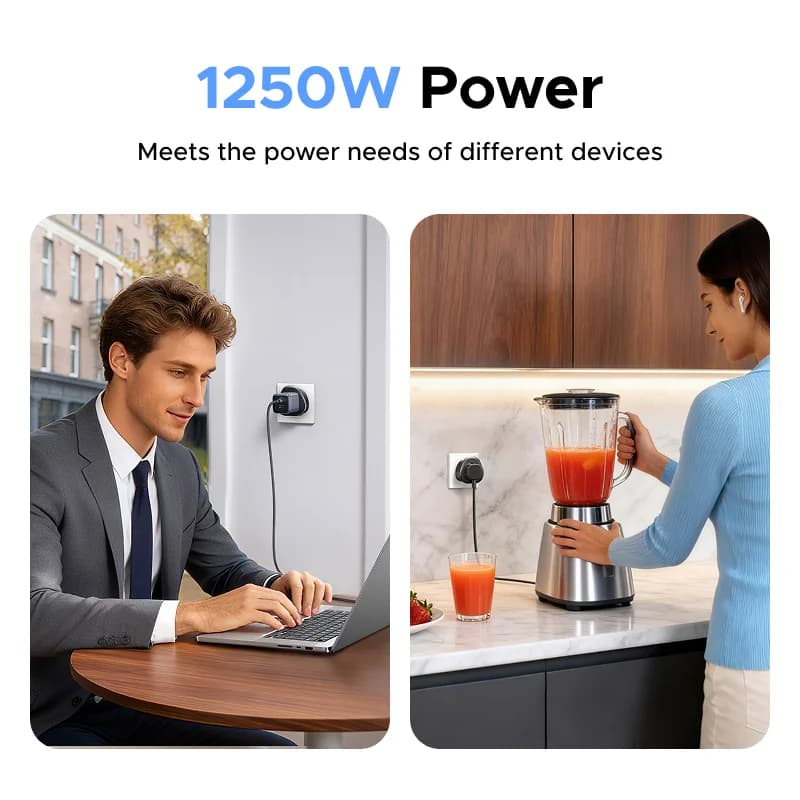 Uniwersalny adapter podróżny z wtyczką US